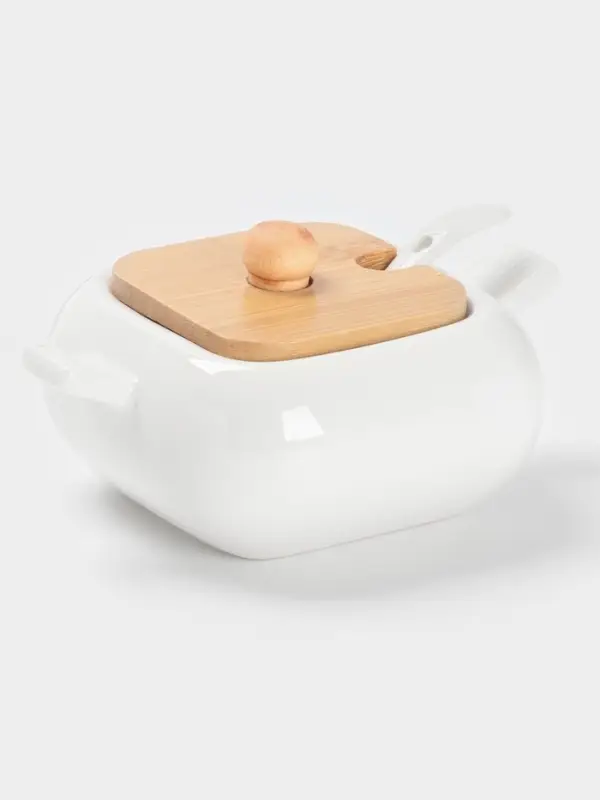 Набор для специй BellaTenero &laquo;Сиена&raquo;, 4 предмета, на подставке, керамика, белый