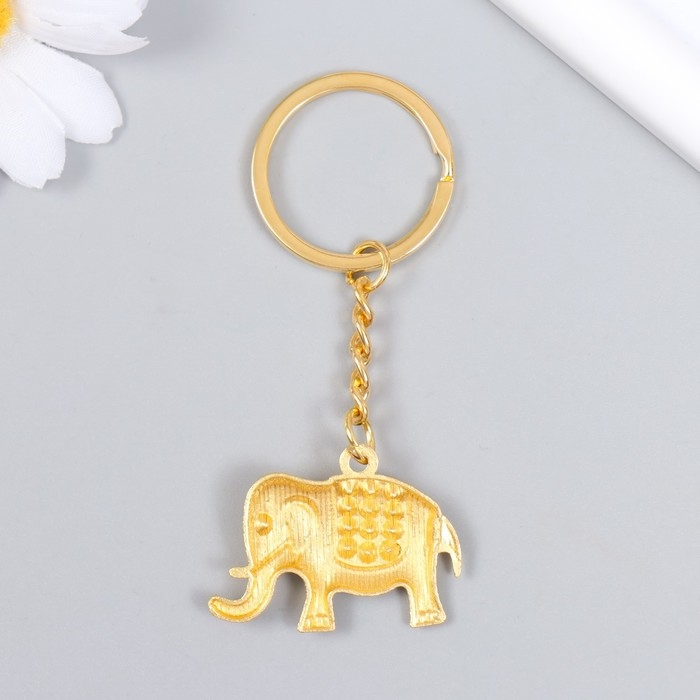 Брелок металл  Брелок металл "Африканский слон" МИКС 3,5х3,5 см