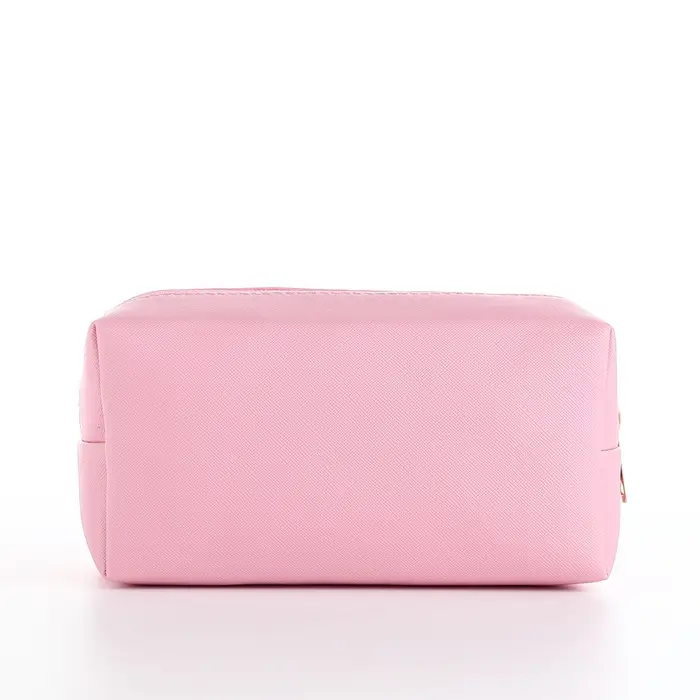 Косметичка на молнии, цвет розовый