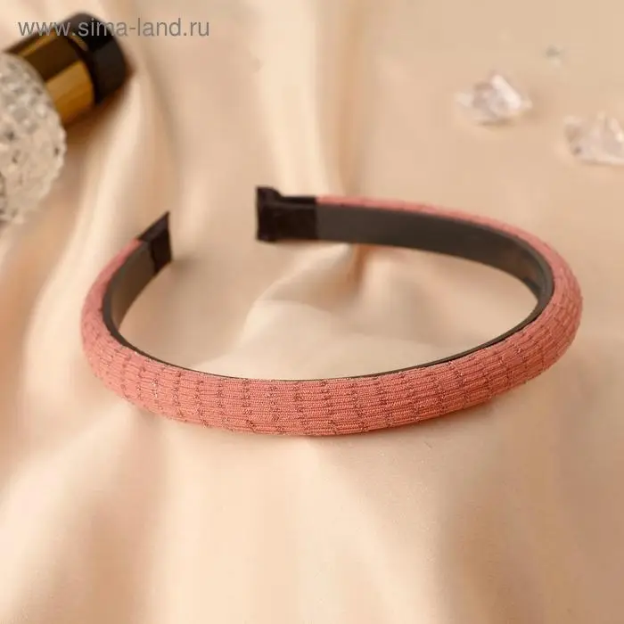 Ободок для волос «Космея», полоски блеск, 1.5 см, МИКС Ободок для волос «Космея», полоски блеск, 1.5 см, МИКС