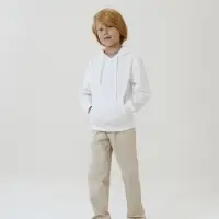Худи детское Kirenga Kids 2.0, белое, 6 лет