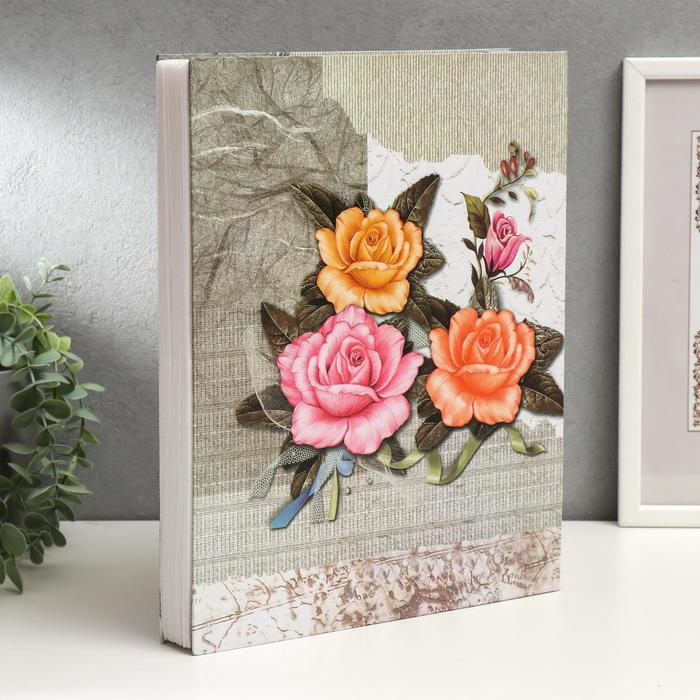 Фотоальбом на 400 фото 10х15 см Фотоальбом на 400 фото 10х15 см "Мемуары" в коробке, МИКС 5,5х27,5х33 см