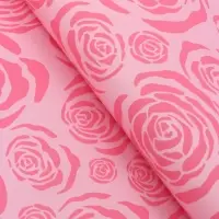Пленка для цветов, "Цветы", розовая, 57х57 см
