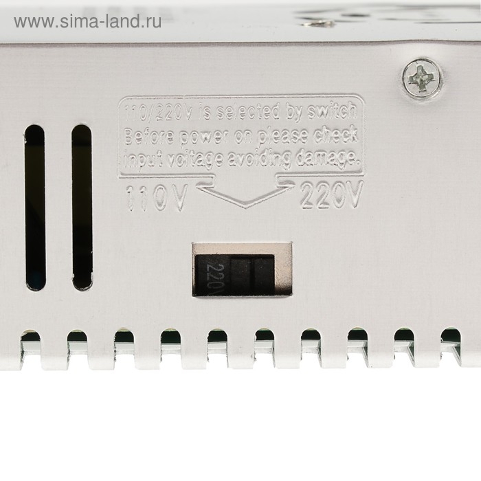 Блок питания Ecola для светодиодной ленты 24 В, 400 Вт, IP20 Блок питания Ecola для светодиодной ленты 24 В, 400 Вт, IP20