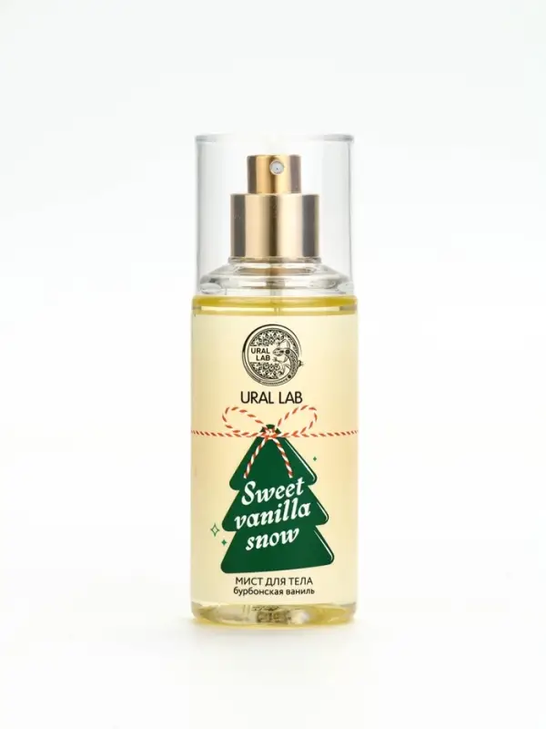 Мист для тела парфюмированный, с ароматом бурбонская ваниль, 88 мл, URAL LAB