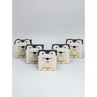 Набор подарочных коробок, 5 шт &laquo;Медвежонок&raquo;, 15 х 15 х 8 см