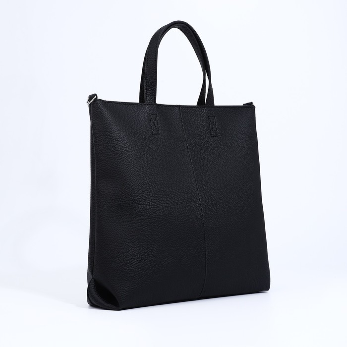 Сумка-тоут L-Craft на молнии, цвет чёрный Сумка-тоут L-Craft на молнии, цвет чёрный