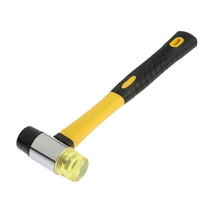 Молоток рихтовочный ТУНДРА, двухкомпонентная рукоятка, бойки 35 мм, 300 г Молоток рихтовочный ТУНДРА, двухкомпонентная рукоятка, бойки 35 мм, 300 г