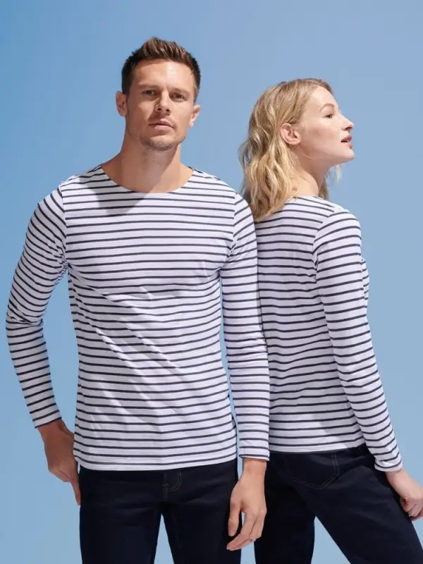 Футболка женская Marine Women, белый/темно-синий, размер XS Футболка женская Marine Women, белый/темно-синий, размер XS