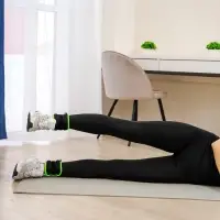 Утяжелители неопреновые ONLYTOP, 2 шт. &times; 0.25 кг, цвет чёрный/салатовый