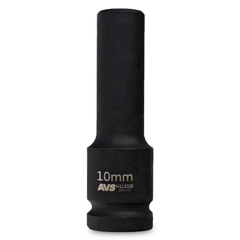 Головка торцевая ударная глубокая 6-гранная 1/2''DR (10 мм) AVS H11210I