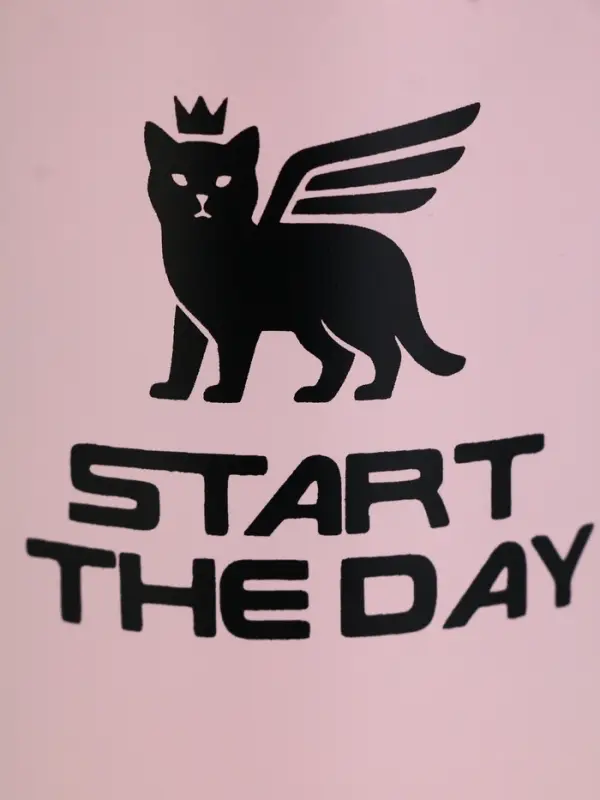 Термокружка 1200 мл, розовая