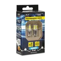 S100A T15/белый/(BA15S) CANBUS 78SMD 3014, 10-30V, 1 contact, коробка 2 шт.