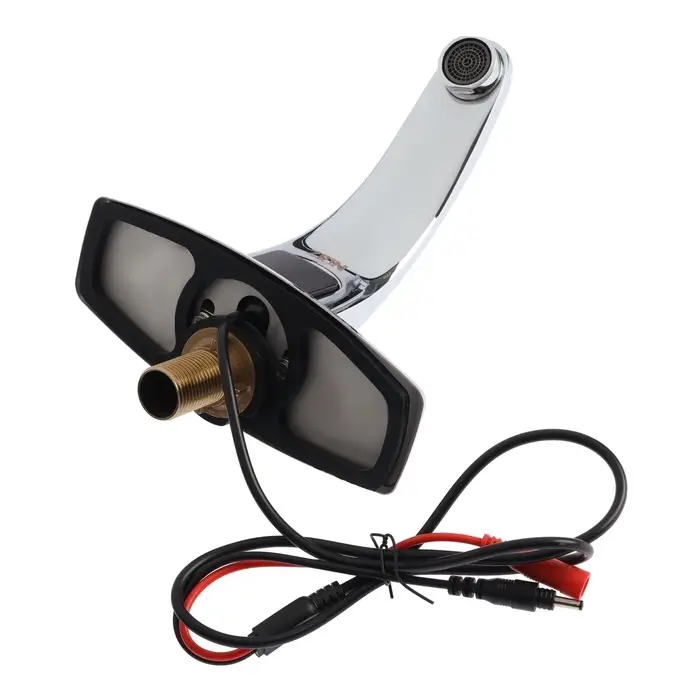 Смеситель для раковины ZEIN ZC-012, сенсорный, латунь, хром