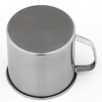 Кружка Доляна &laquo;Мэйли&raquo;, 700 мл, d=10.3 см, толщина 0.33 мм, нержавеющая сталь, хромированная