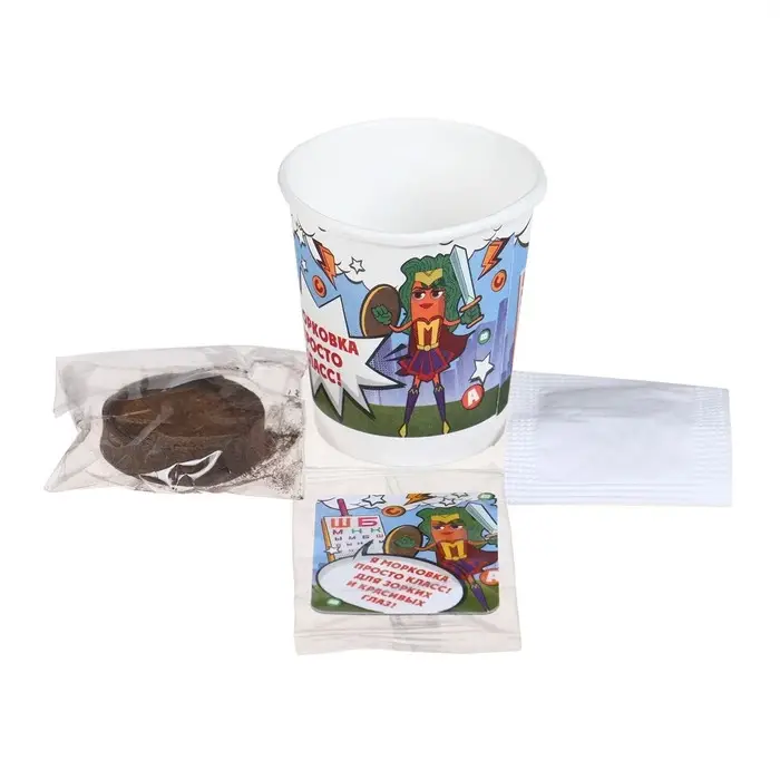 Набор для выращивания «Натуральные герои», морковь Набор для выращивания «Натуральные герои», морковь