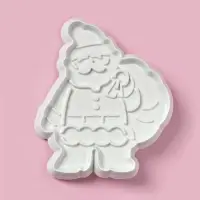 Плунжеры кондитерские Доляна &laquo;Новый год&raquo;, набор 3 шт., пластик, белые