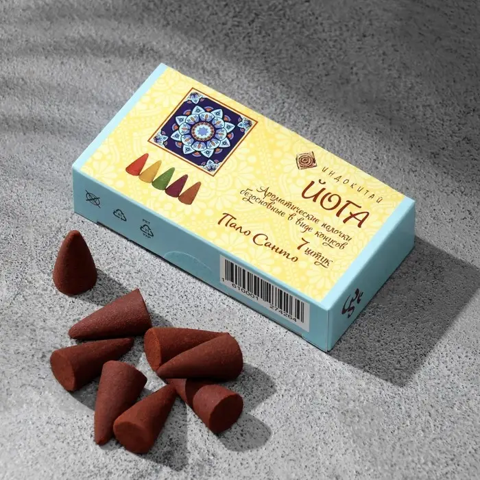 Благовония конусные "Пало Санто ", 7 конусов