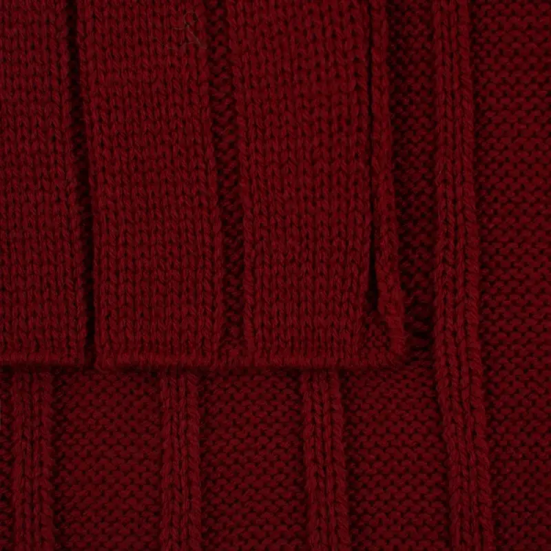 Плед Tressa, темно-красный Плед Tressa, темно-красный