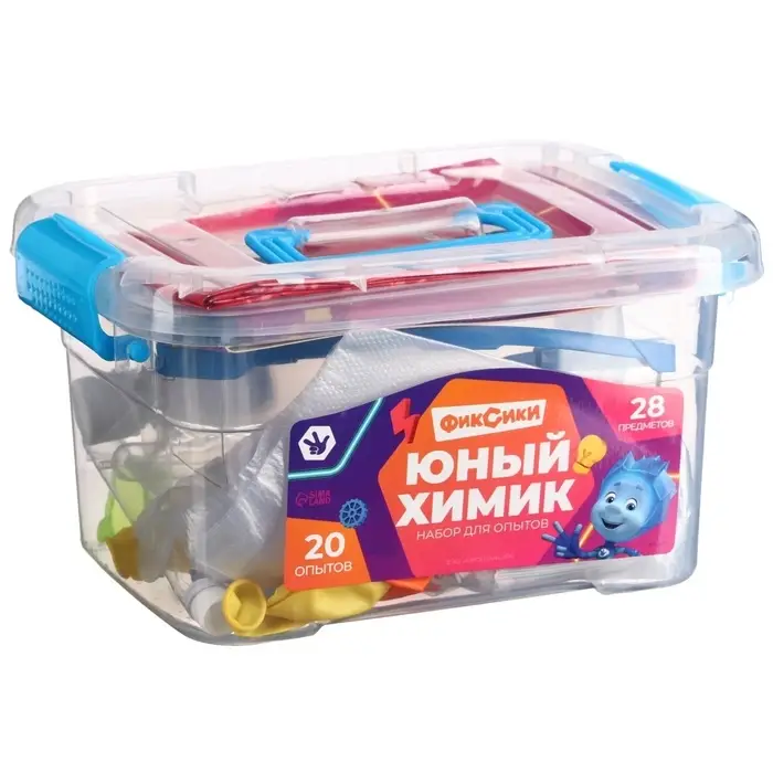 Набор для опытов &laquo;Юный химик&raquo;, 20 опытов, Фиксики