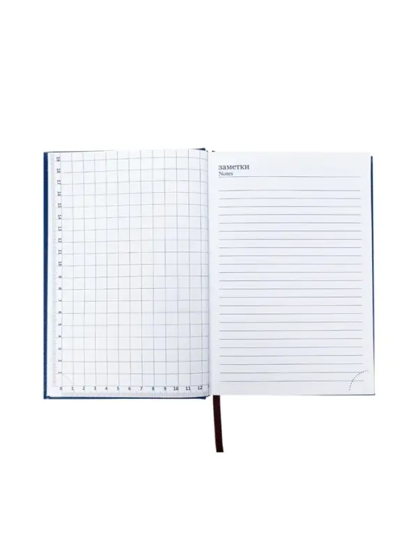 Ежедневник недатир А5 160л вивелла, синий