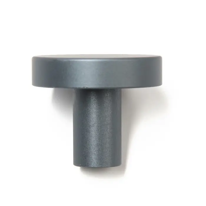 Ручка-кнопка CAPPIO PK325, d=30 мм, цвет графит, 8 шт.