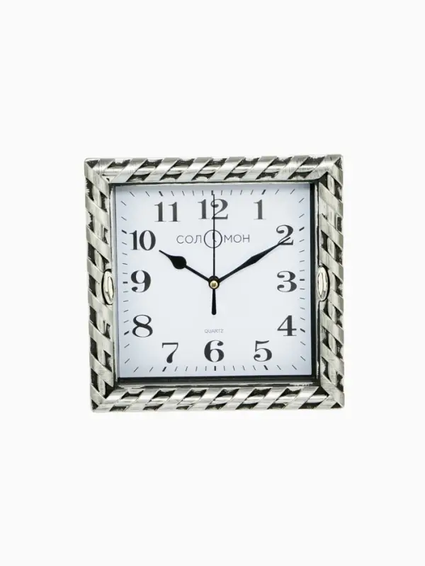 Часы настенные интерьерные &laquo;Жаклин&raquo;, 20.5&times;20.5 см, дискретный ход