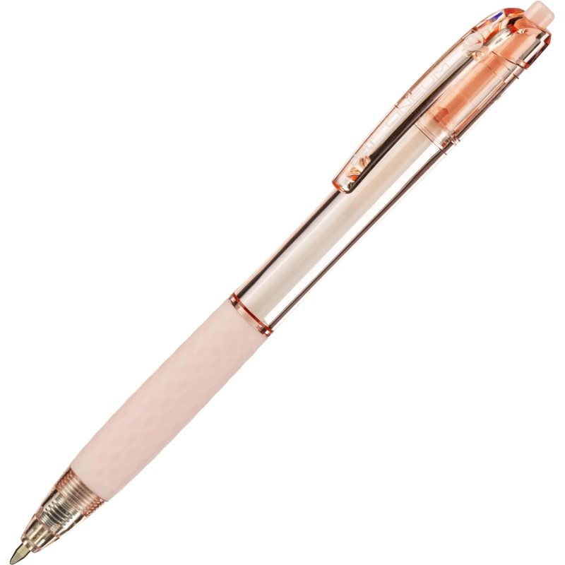 Ручка шариковая автомат. Deli LINEUM EQ150C-BL,пул.нак 0,7,син.гибрид,в асс