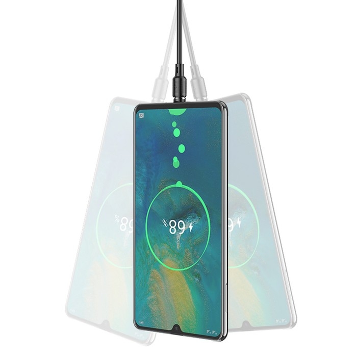 Кабель Hoco X52, Type-C - USB, магнитный разъем, только зарядка, 3 А, 1 м, черный Кабель Hoco X52, Type-C - USB, магнитный разъем, только зарядка, 3 А, 1 м, черный