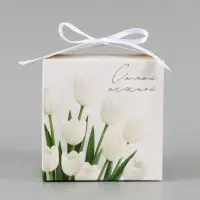 Коробка подарочная складная &laquo;Самой нежной&raquo;, 12&times;12&times;12 см