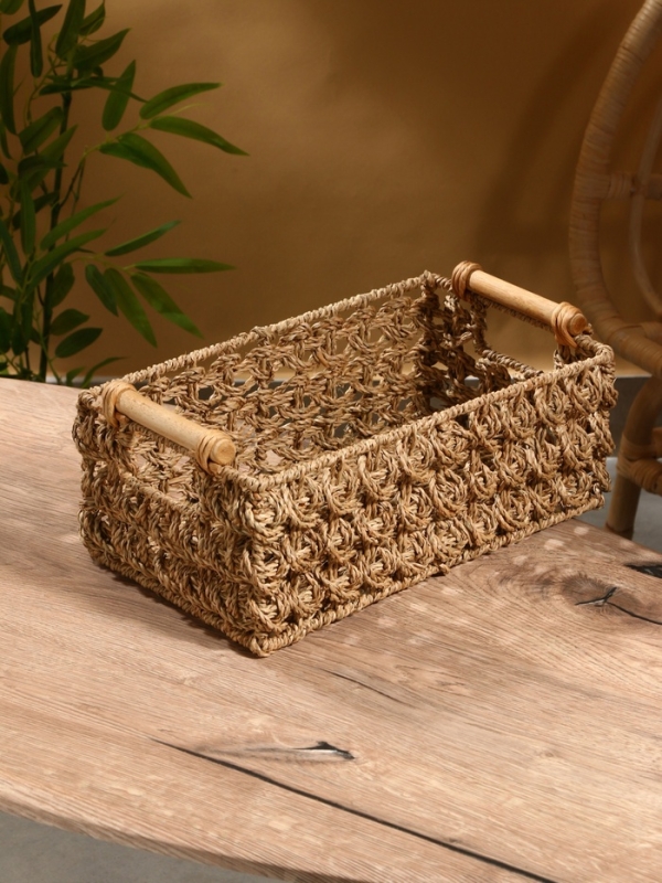 Корзина плетеная 36х20х15 см, сиграсс