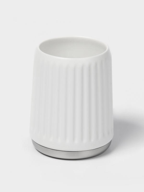 Набор для ванной Набор для ванной "Хром" 3 предмета (дозатор для мыла, стакан, мыльница)