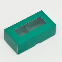 Коробка для 2 конфеты, 10.5×5.5×3.5 см