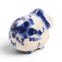 Фигурка &laquo;Груня&raquo;, 5&times;6.5 см, гжель