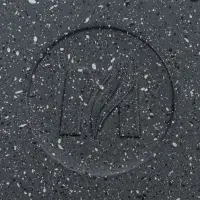 Кастрюля Мечта &laquo;Гранит&raquo;, 3 л, d=22 см, со стеклянной крышкой, антипригарное покрытие, литой алюминий, серая