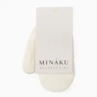 Варежки детские однослойные MINAKU "Однотонные",цв.молочный, р-р 14 (4-5 лет)