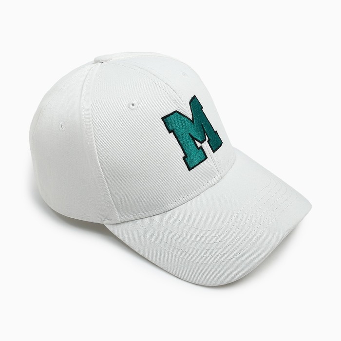 Кепка женская MIST с вышивкой, белый, р. 56-58 Кепка женская MIST с вышивкой, белый, р. 56-58