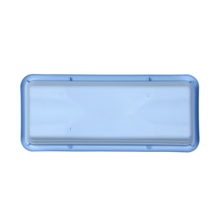 Ящик для цветов, 40 × 16/10 × 14 см, 6 л, голубой Ящик для цветов, 40 × 16/10 × 14 см, 6 л, голубой