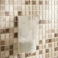 Диспенсер для жидкого мыла настенный тм VETTA, 400мл, ABS, полистирол, белый