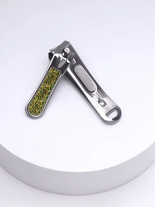 Кусачки книпсер маникюрные, с пилкой, 5 см, в коробке, МИКС