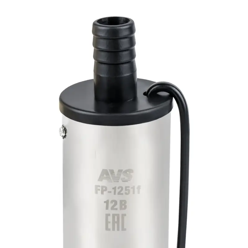 Насос для перекачки тех. жидкостей погружной AVS FP-1251f(12V/3,5А/40л/м./d=51 мм/съемный фильтр)