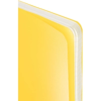 Бизнес-тетрадь А5,96л,кл,спир,пластик,тон.бл. Attache Bright colours Желтый