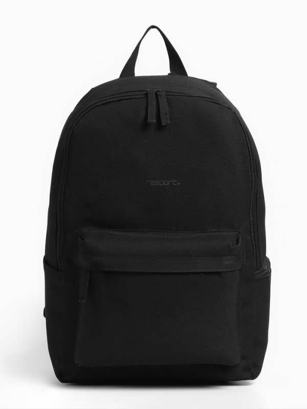 Рюкзак спортивный на молнии, размер универсальный, цвет черный Рюкзак спортивный на молнии, размер универсальный, цвет черный