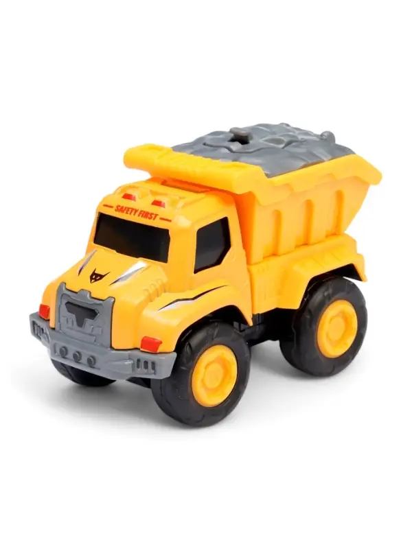 Робот-трансформер «Стройбот», собирается из 5 машинок, подвижные детали