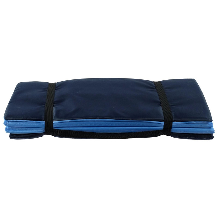 Коврик туристический ONLITOP, складной, 170х51х0.8 см, цвет тёмно-синий/голубой Коврик туристический ONLITOP, складной, 170х51х0.8 см, цвет тёмно-синий/голубой