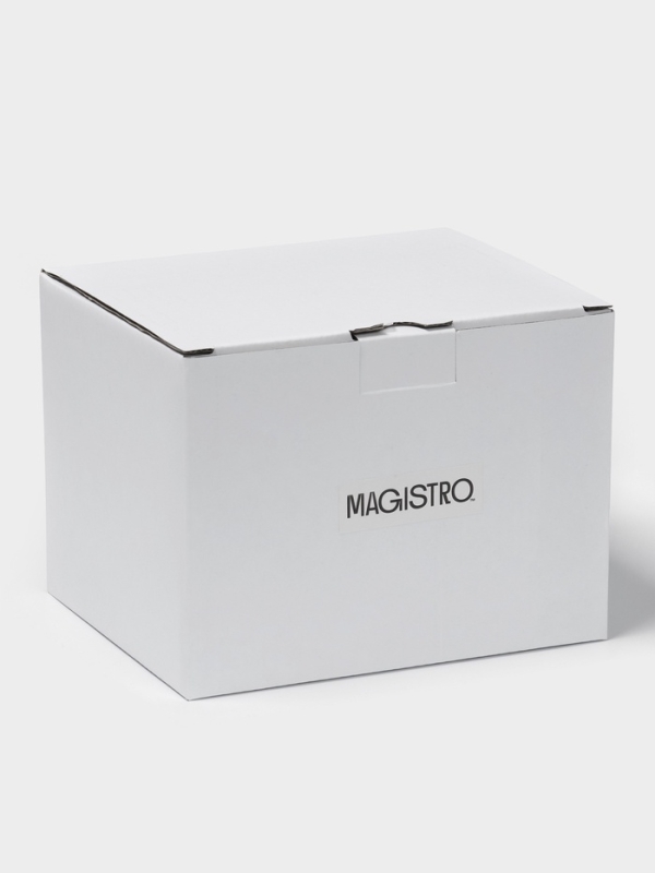 Чайник заварочный с ситом 1,1 л, Magistro, белый Чайник заварочный с ситом 1,1 л, Magistro, белый