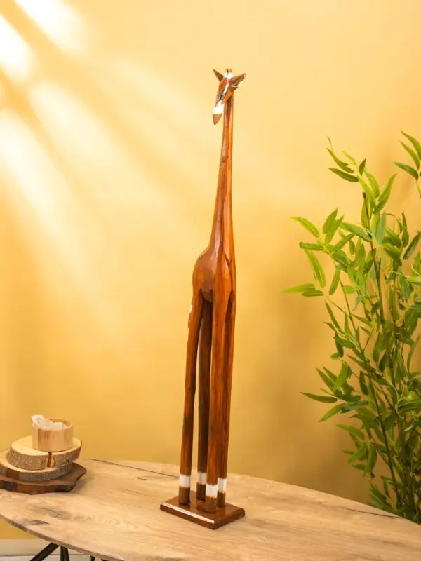 Сувенир «Жираф», 17×10×100 см, дерево, коричневый Сувенир «Жираф», 17×10×100 см, дерево, коричневый