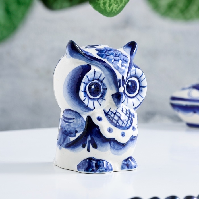 Сувенир Сувенир "Филин Бол", гжель