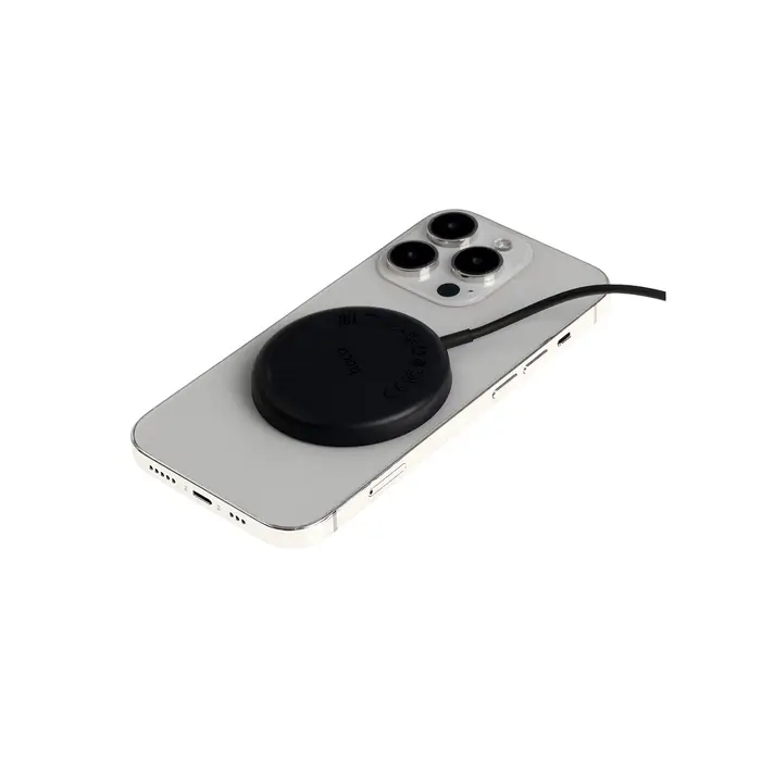Беспроводное зарядное устройство Hoco CW52, MagSafe, магнит, 15 Вт, Type-C, 2 А, 1 м