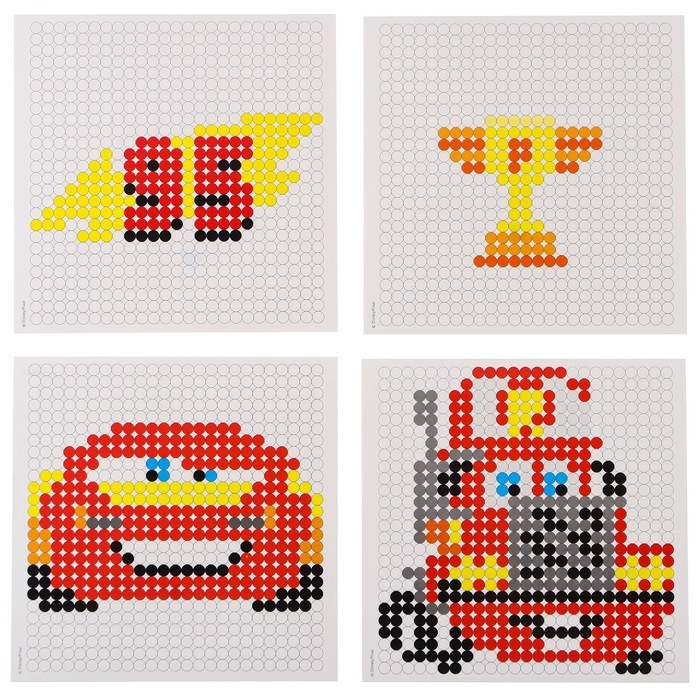 Термомозаика с пинцетом  Термомозаика с пинцетом "Молния 95", Тачки